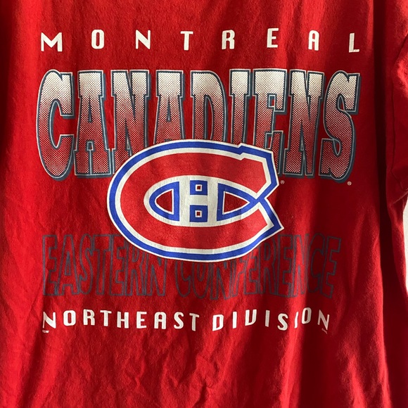 Vintage WAVES Montreal Canadians Habs, 90s Shirt (Large) - Picture 4 of 4